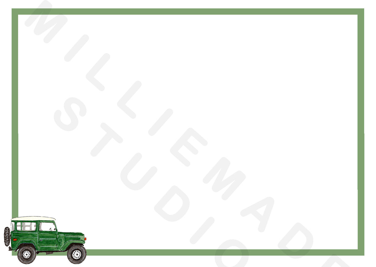 The Country Drive notecard