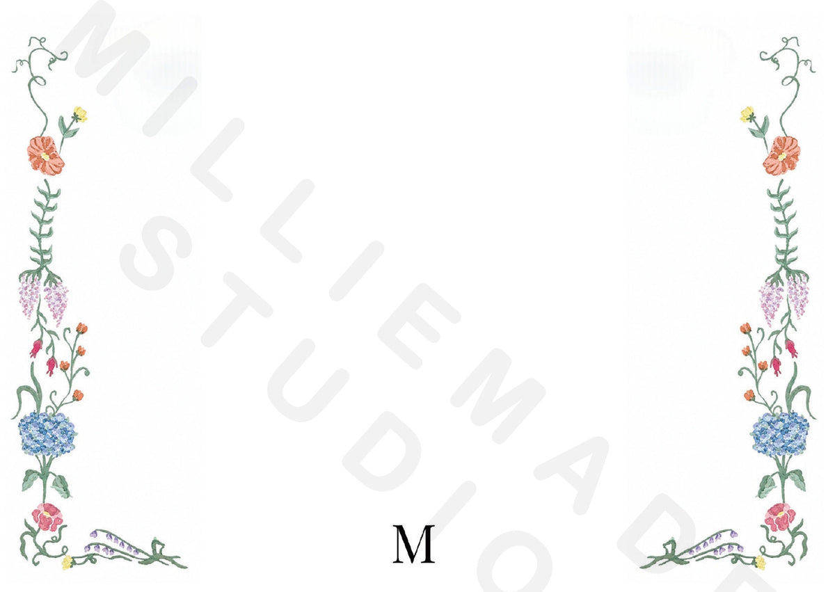 Botanical notecard