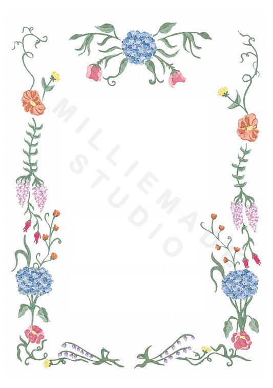 Botanical invitation