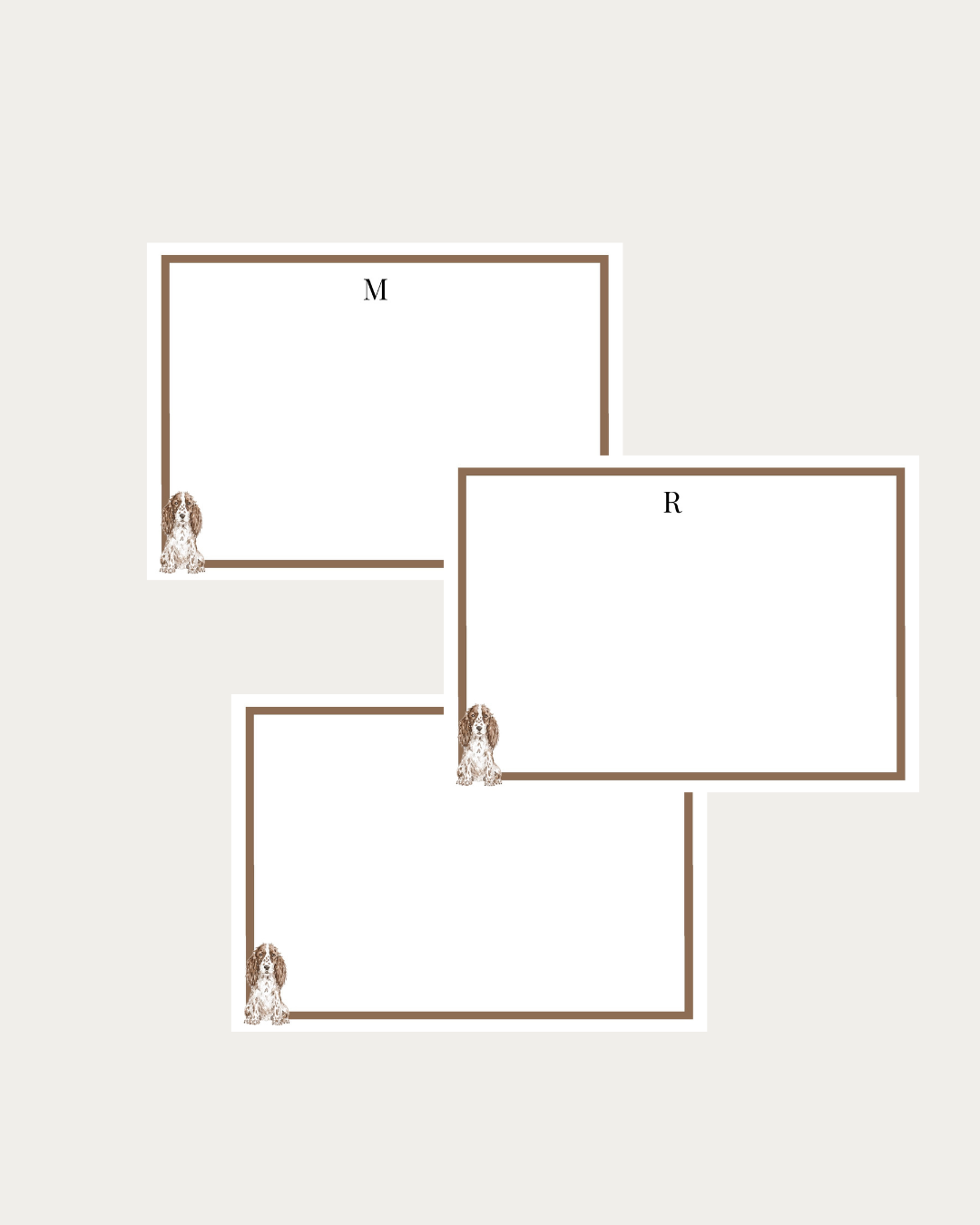 Spaniel notecard