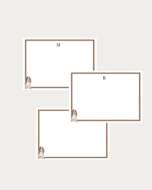 Spaniel notecard