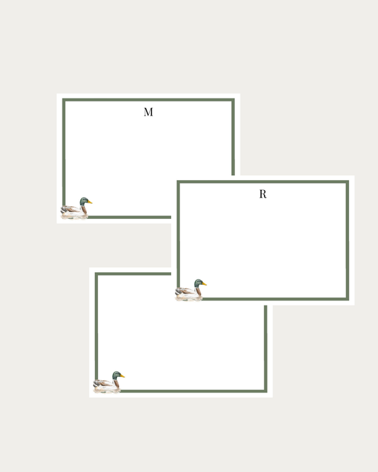 Duck notecard