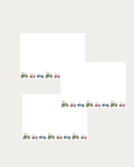 Tractors notecard