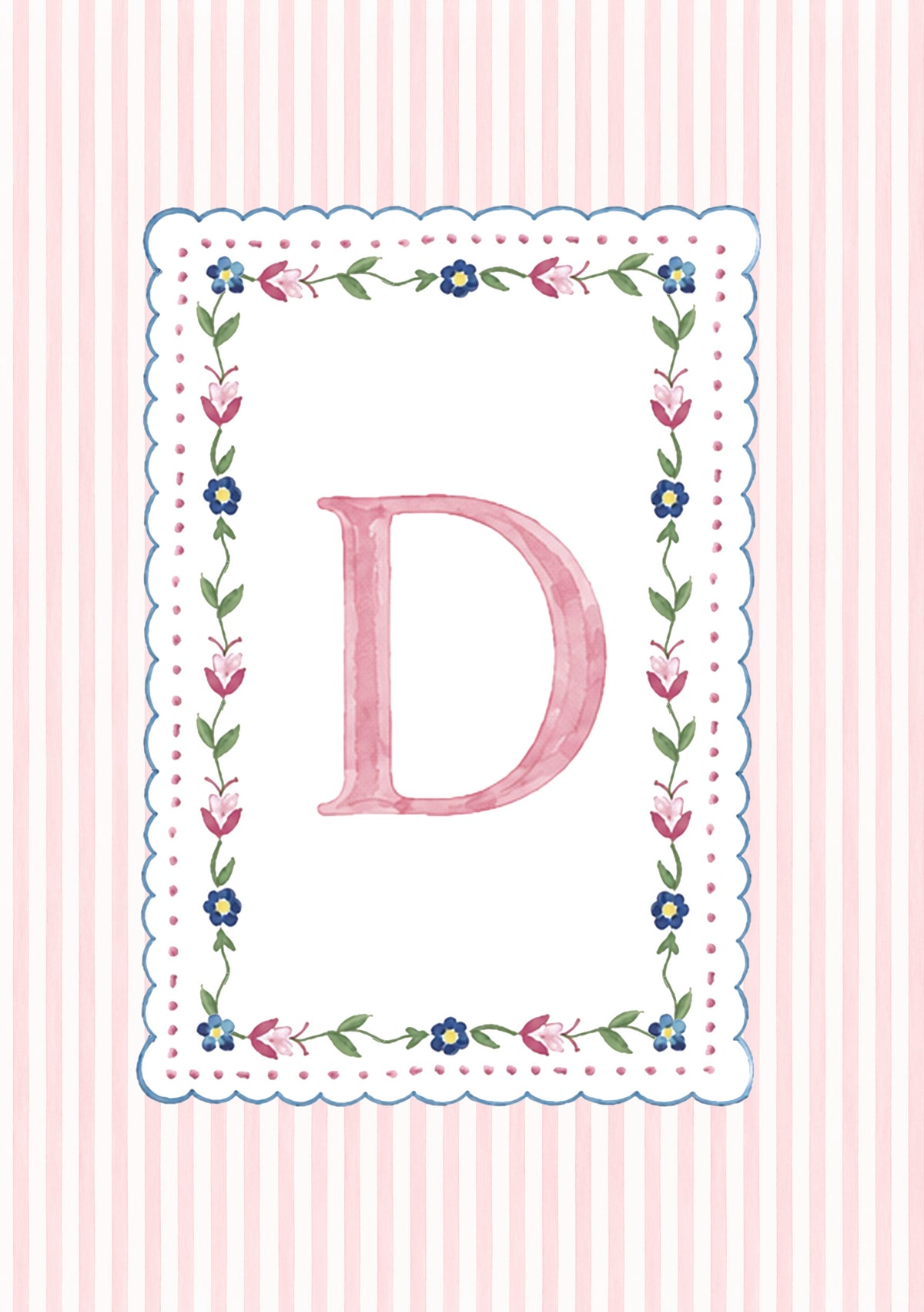 Alphabet letters - pink