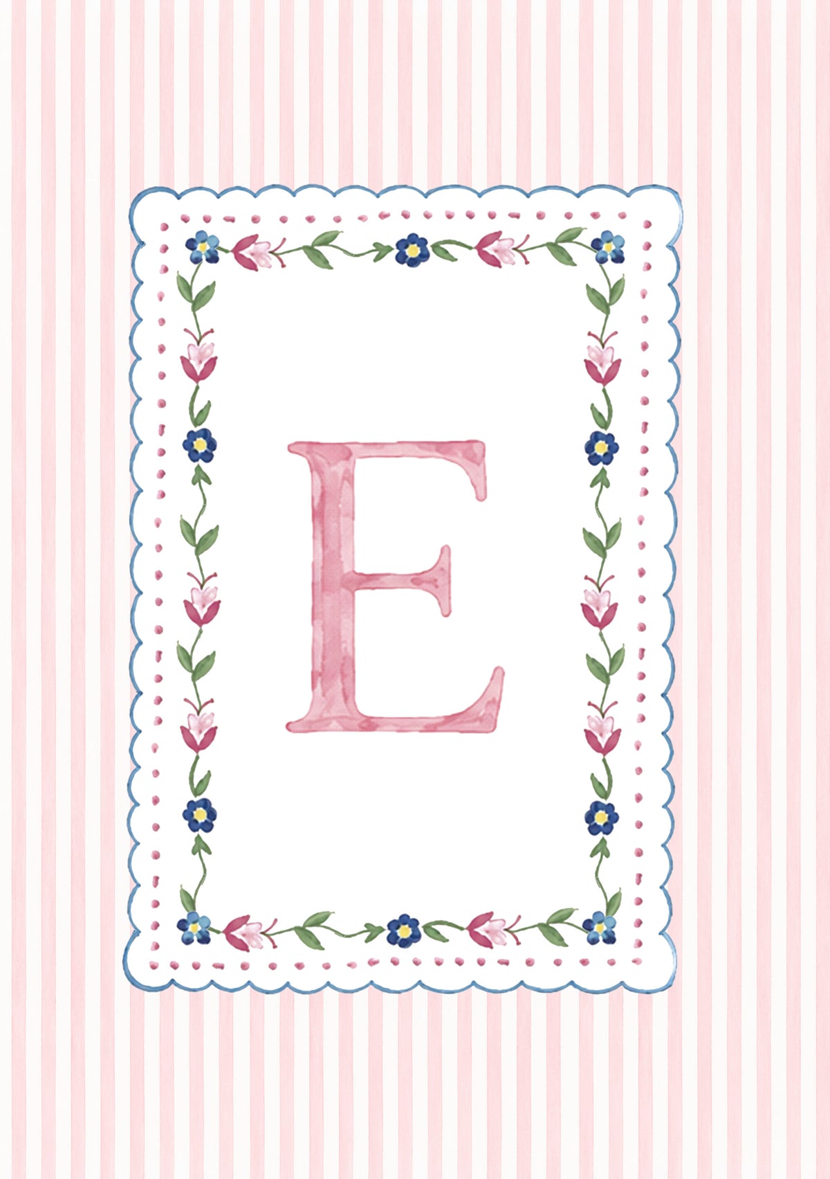 Alphabet letters - pink