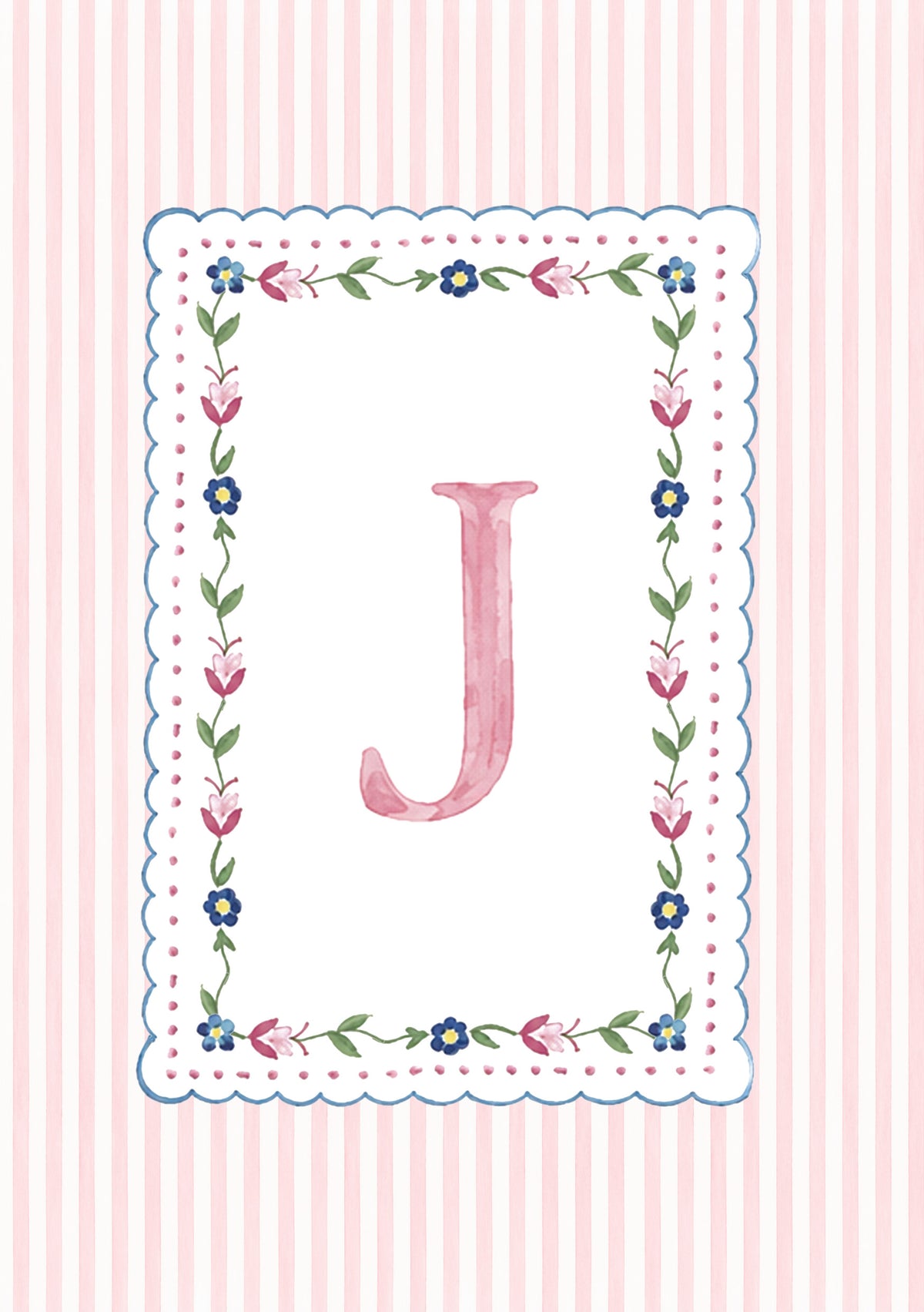 Alphabet letters - pink