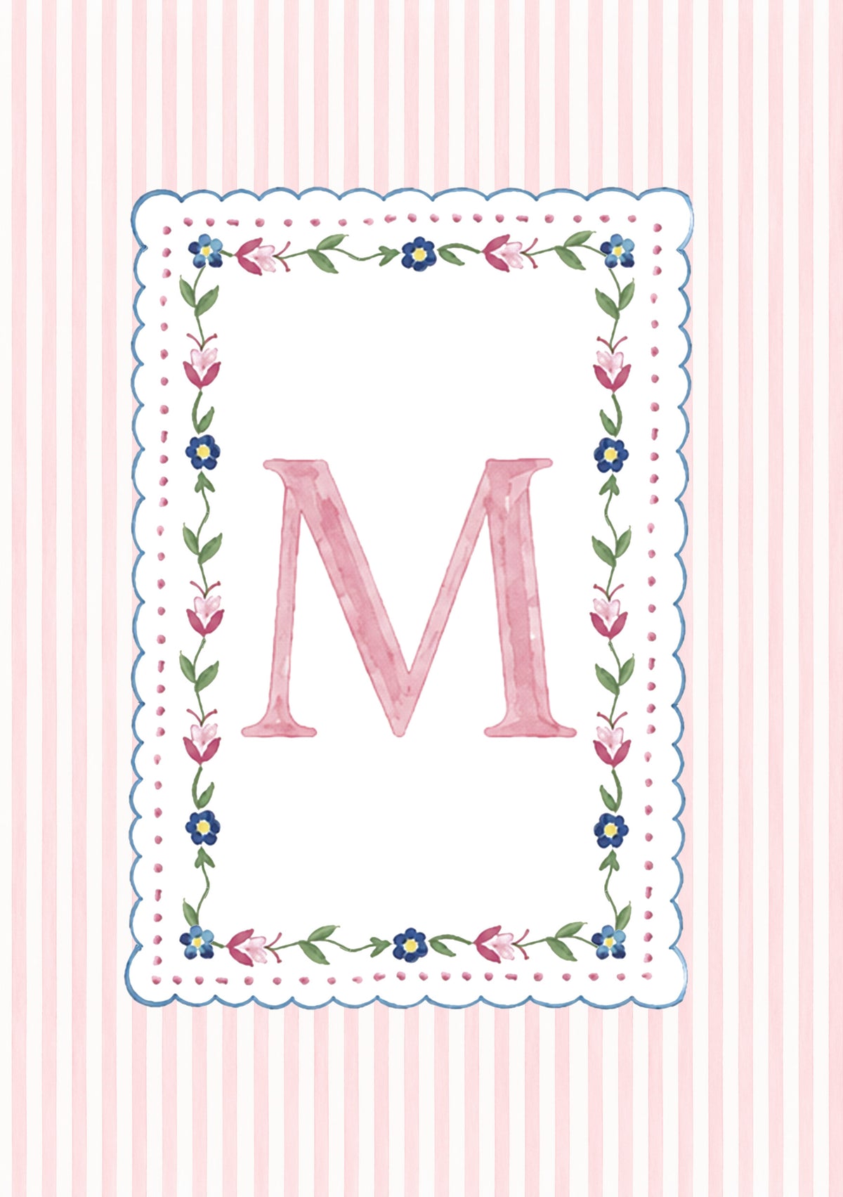 Alphabet letters - pink