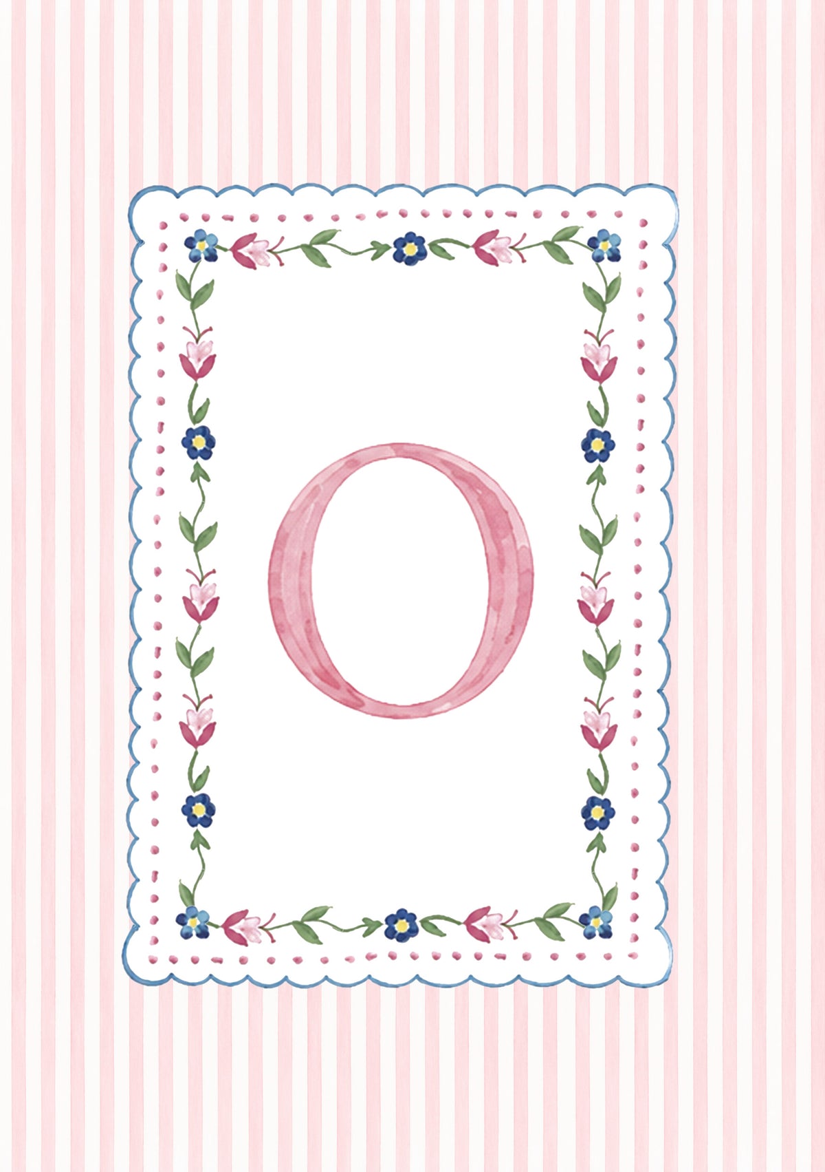 Alphabet letters - pink