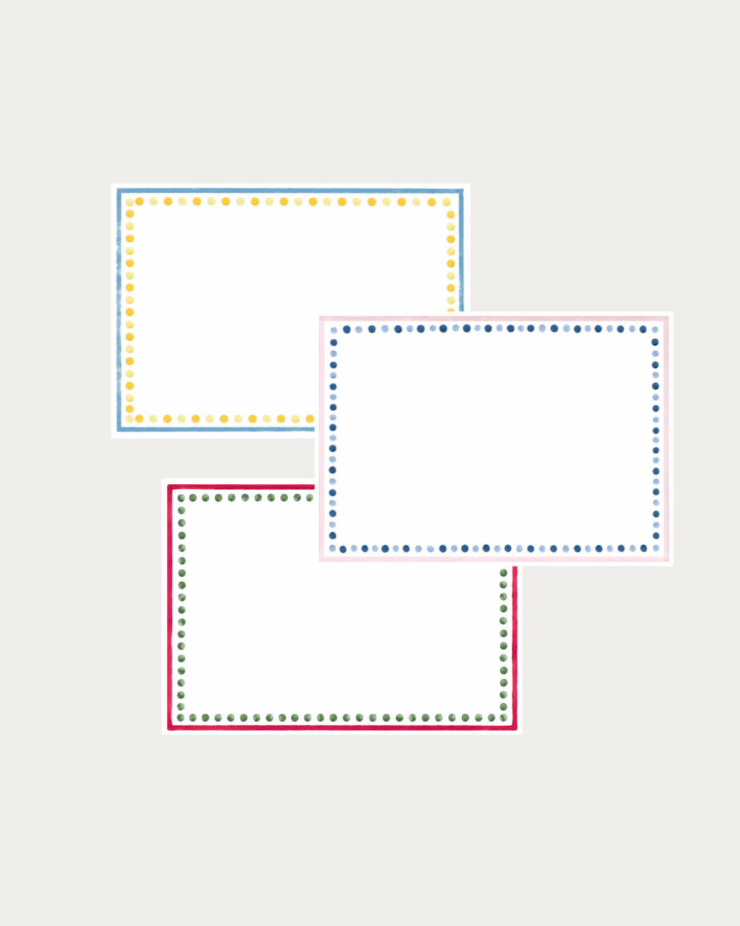 The Spotted notecards