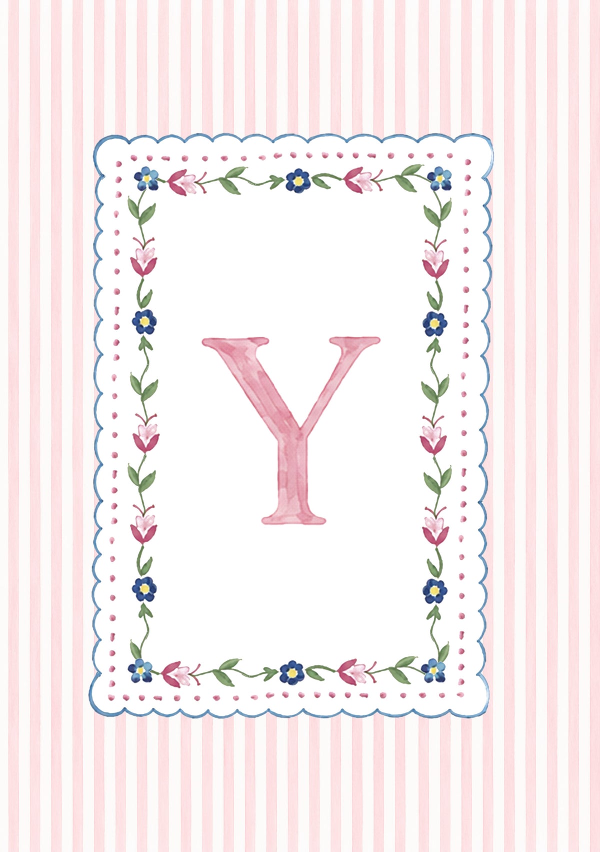 Alphabet letters - pink